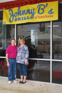 Wendell and Sheila Crossland, owners of Johnny B's Grill in Texarkana