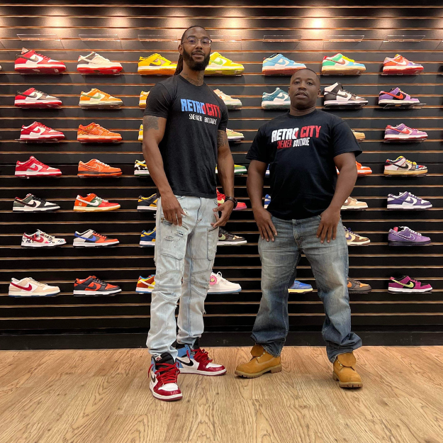 Retro City Sneaker Boutique owners