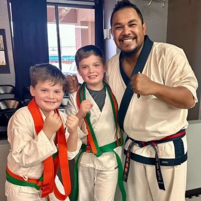 NWA Martial Arts Academy owner and students