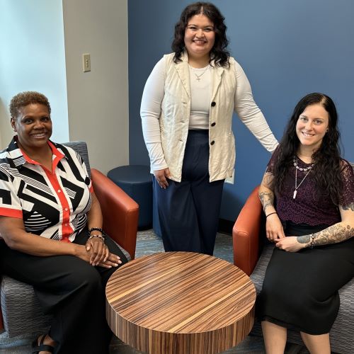 ASBTDC Lead Center Startup Team members Debra Clark, Ashley Murguia Topete, and Bri Ham