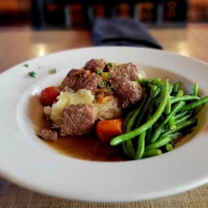 Plate of food from Kasper's