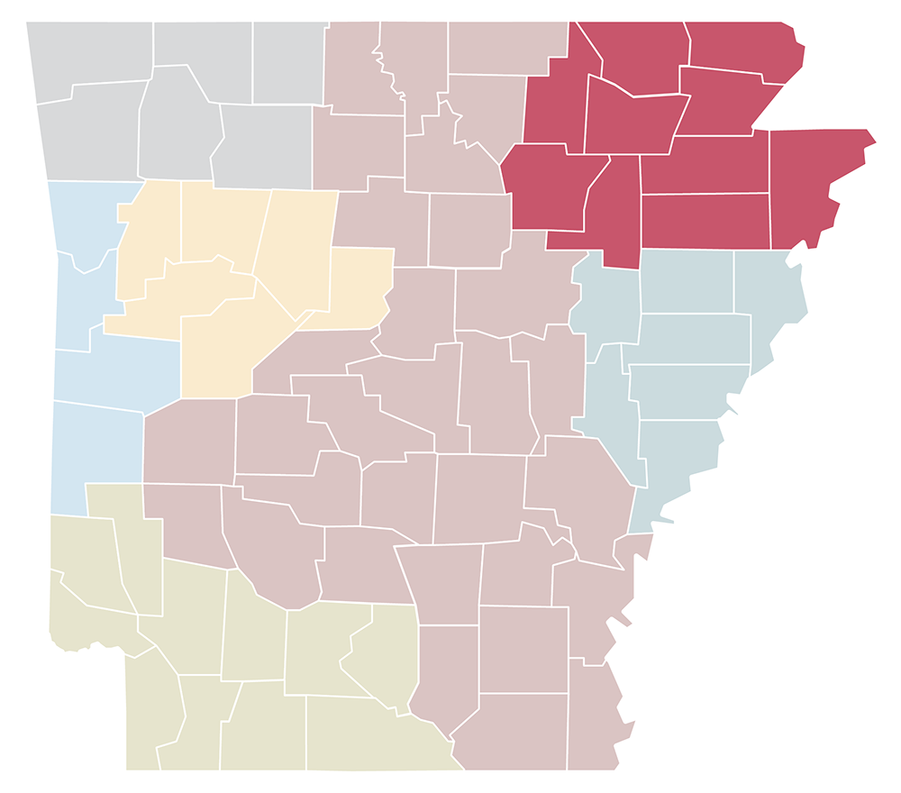 ASU Jonesboro Location Map