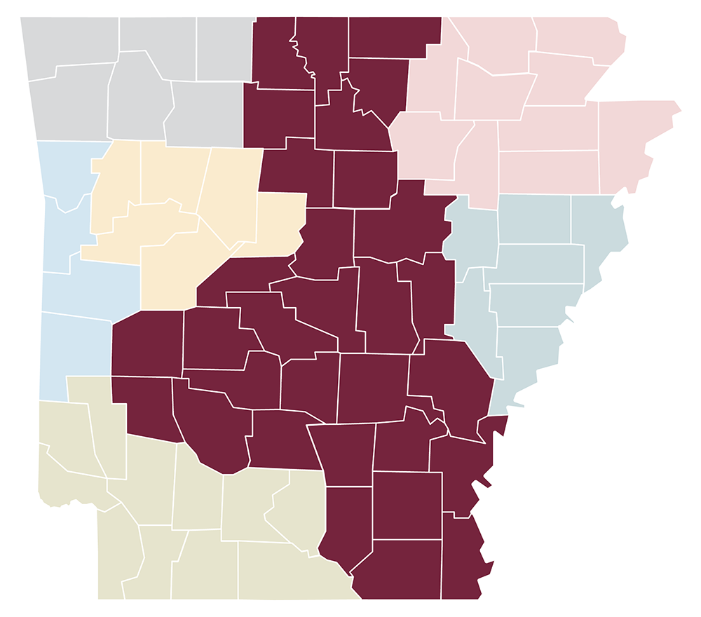 UALR Location Map